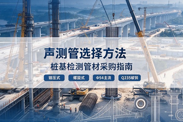 新沂声测管选型标准