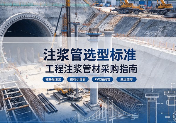 新沂注浆管选型标准